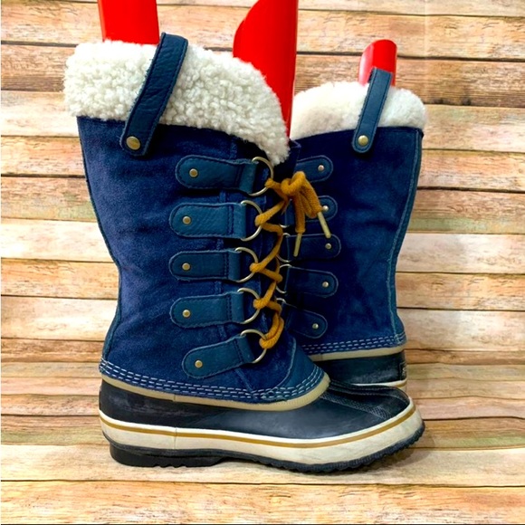 Sorel Shoes - Sorel Joan of Arctic Blue Navy Waterproof Boot